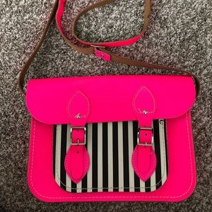Bright pink crossbody